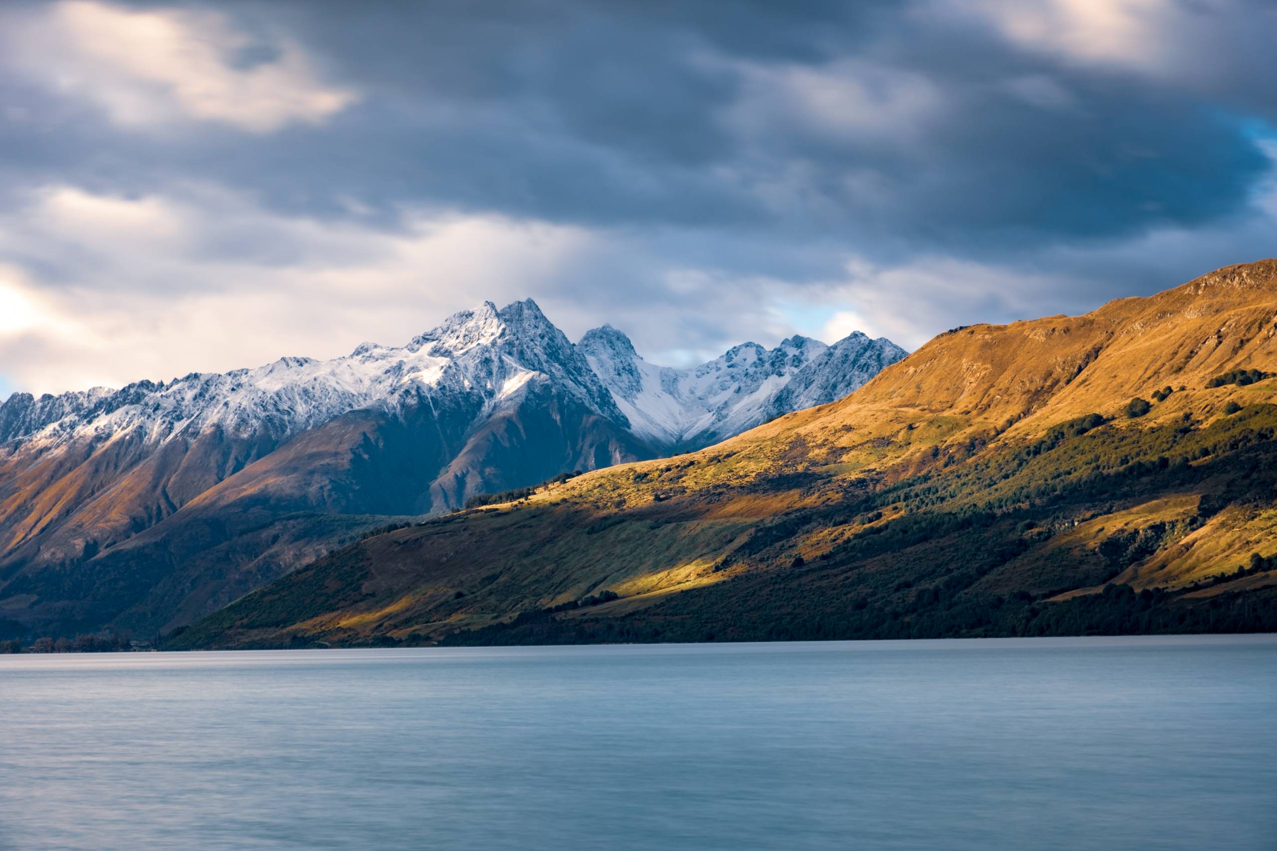 The South Island high country at golden hour